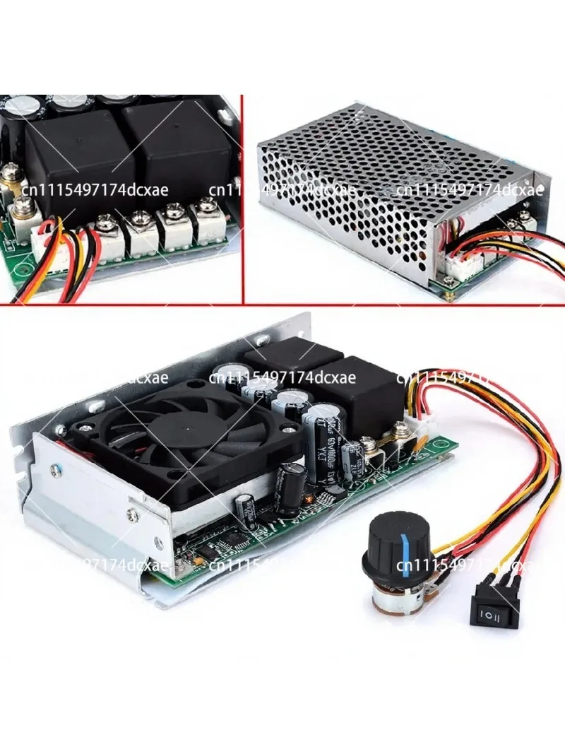 10-50V 100A 3000W PWM Motor Speed Controller Programmable Reversible Regulator for DC Motor Control