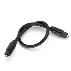 18CM Super short digital audio out put cable optical audio toslink cable od 4.0 mm with gold-plated plug High Quality