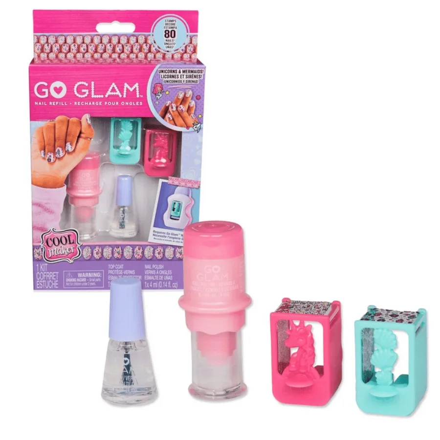 

Cool Maker GO GLAM Nail Studio Refill Nail Art to Style 80 Nails