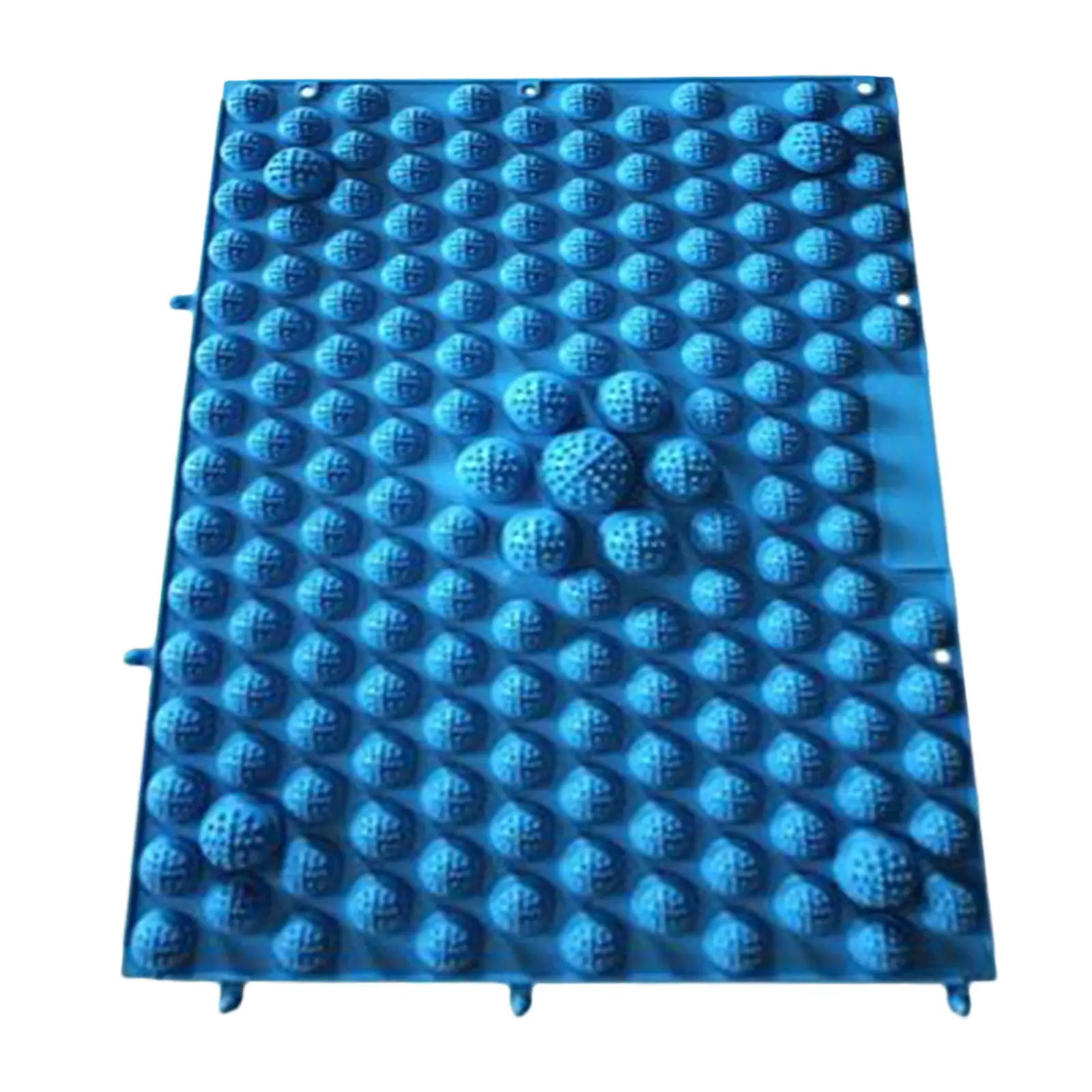 Reflexology Foot Massage Pad Green Tpe Material Non-Slip Design Stimulate Blood Circulation Relieve Fatigue Acupressure Pebble