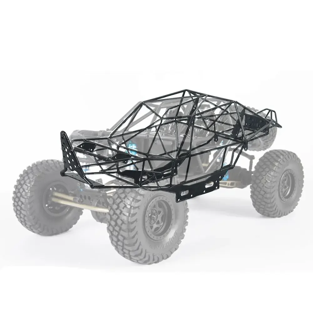 Full Tube Frame Chassis Metal Roll Cage for 1/10 RC Crawler Car Axial RR10 Bomber 90053 90048 AXI03016T1/16T2 Upgrade Parts