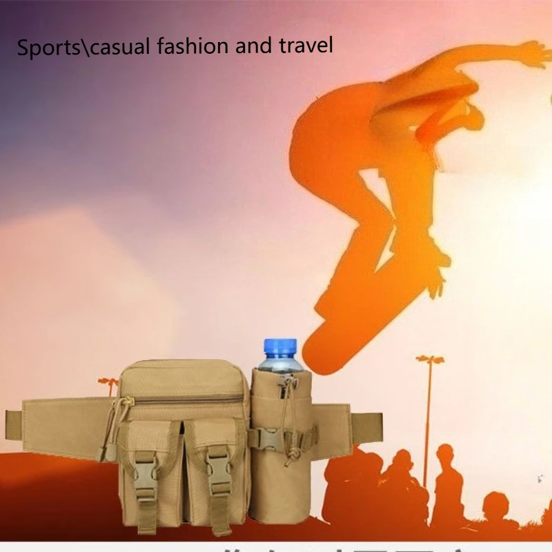 

Спортивная поясная сумка, уличная водонепроницаемая поясная сумка с чайником, уличная поясная сумка