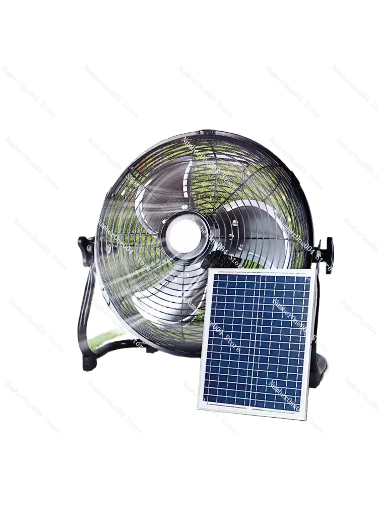 

Solar Electric Fan Rechargeable Fan Travel & Outdoor Portable Floor Moving Vertical Floor Fan