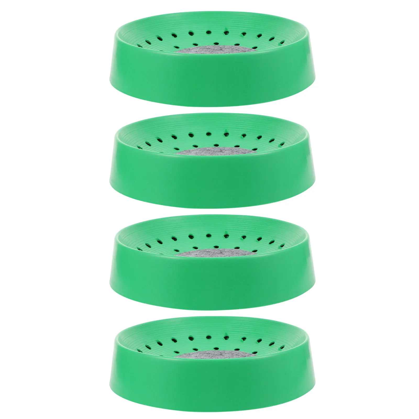 

4pcs Pigeon Nesting Bowl Durable Washable Plastic Bird Breeding Supply Dove Hatching Nest Quail Breeding Bed Cage Accessory
