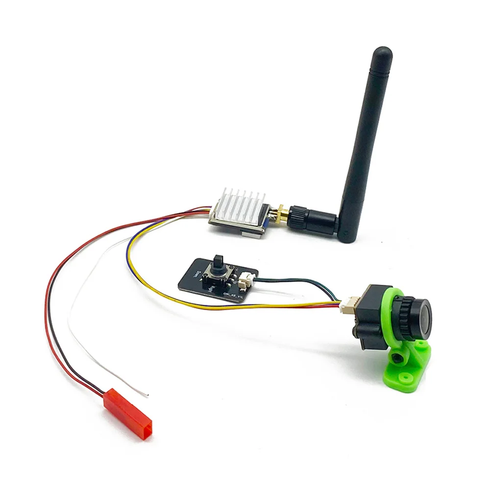 

EWRF 5.8G 40CH 600mW 7-12V Power FPV Transmitter Kits VTX Support OSD Analog 1200TVL Camera VTX for RC FPV Drone RC Car
