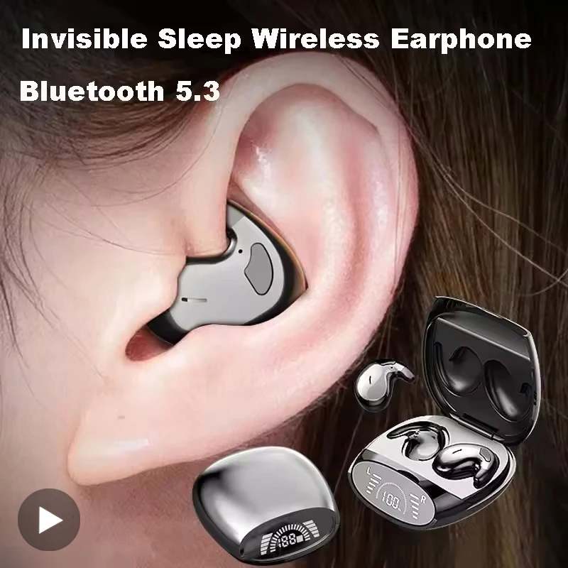 무선 블루투스 이어폰 소음 차단 이어 버드 미니 TWS 헤드폰 헤드셋 Blutooth Phone Blootooth 핸드폰