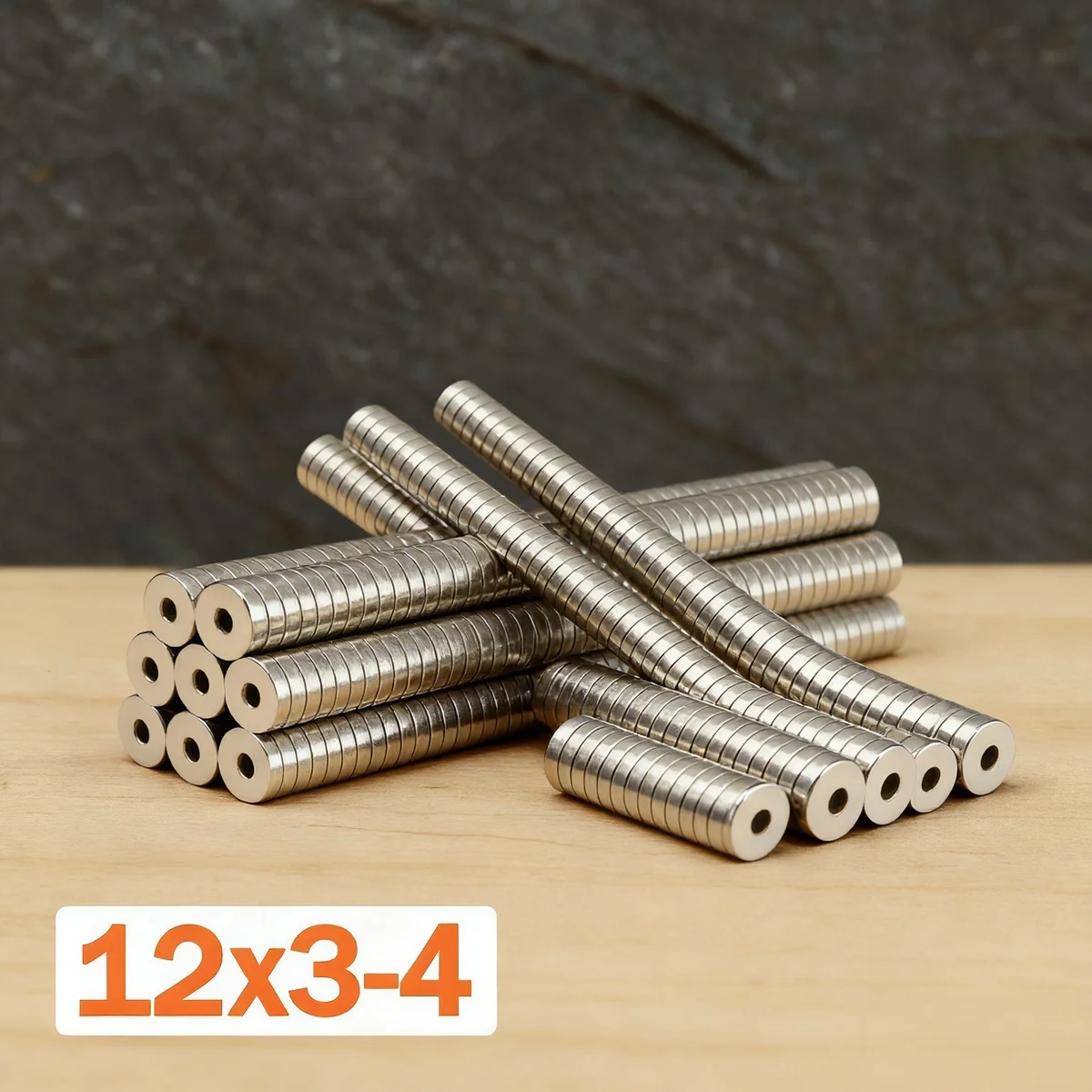 

12x3-4mm Super Strong Magnet N35 Round With Holes Magnetic NdFeB Neodymium Magnet Powerful Disc imanes Refrigerator Magnets
