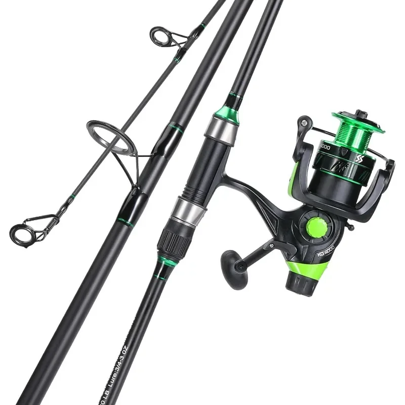 

Surf Fishing Rod Combo Carbon Travel Spinning Rod