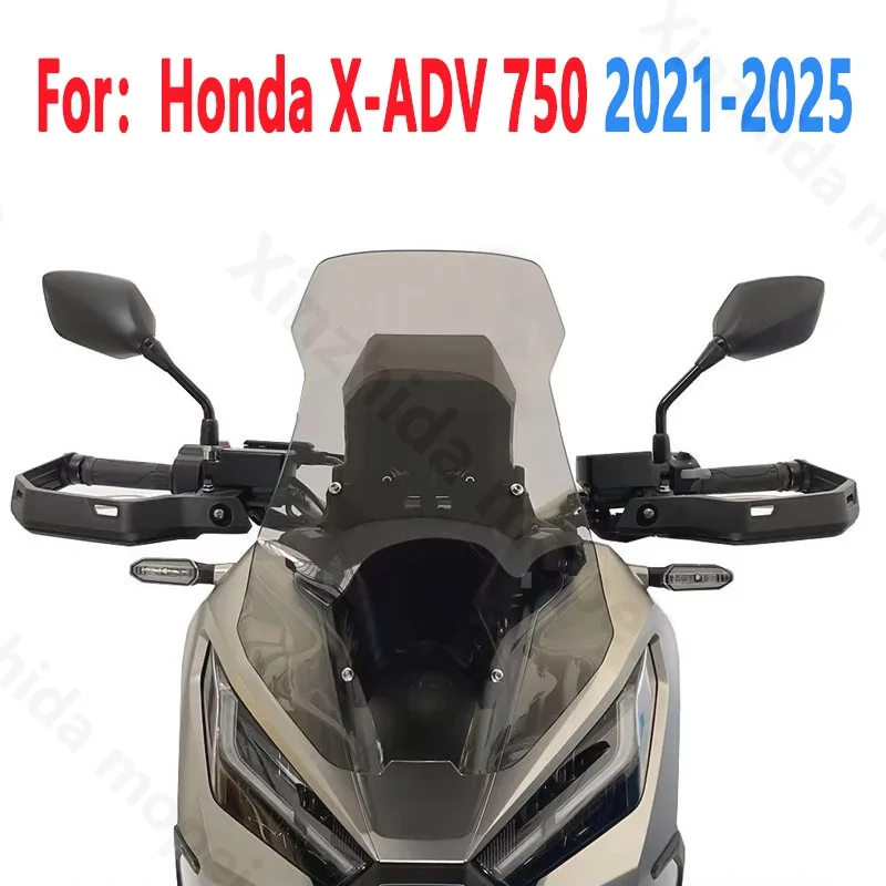

For Honda X-ADV 750 XADV 750 XADV750 2021 2022 2023 2024 2025 Motorcycle Accessories Windshield Windscreens Wind Deflectors