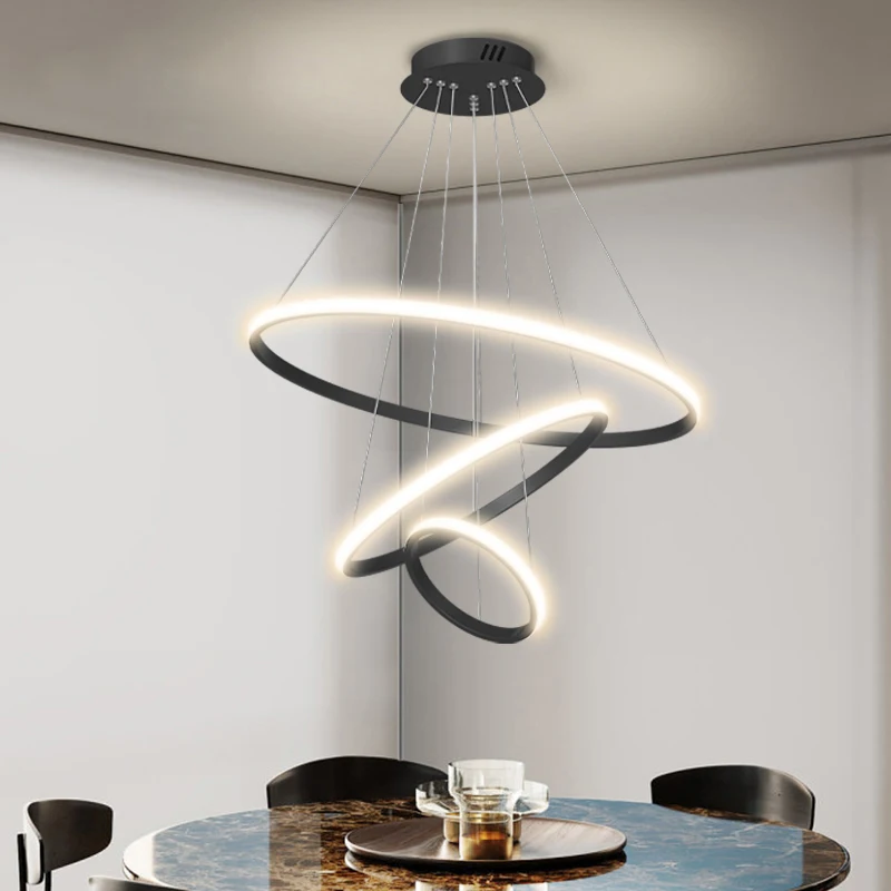 Modern Led Pendant Lighting For Dining Lamps Luxury Design And Hanging Lights For Ceiling Living Room Lustre Chandelier Fixture