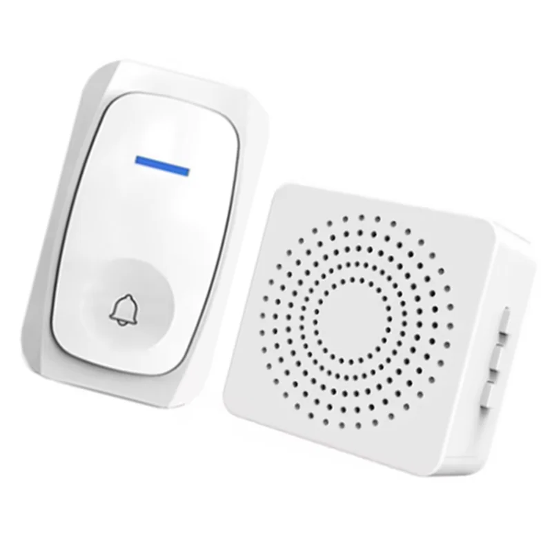 A92Z Wireless Doorbell Home Intelligent Welcome Doorbell Waterproof 150M Remote USB Plug Easy To Install No Wiring Required