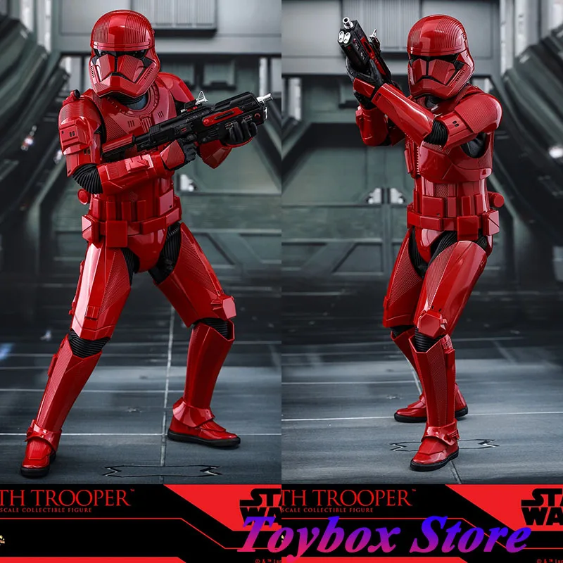 

HT HotToys MMS544 1/6 Sith Stormtrooper Подвижная фигурка Звездные войны 9 Восстание Скайуокера 12 дюймов Полный набор Красный солдат