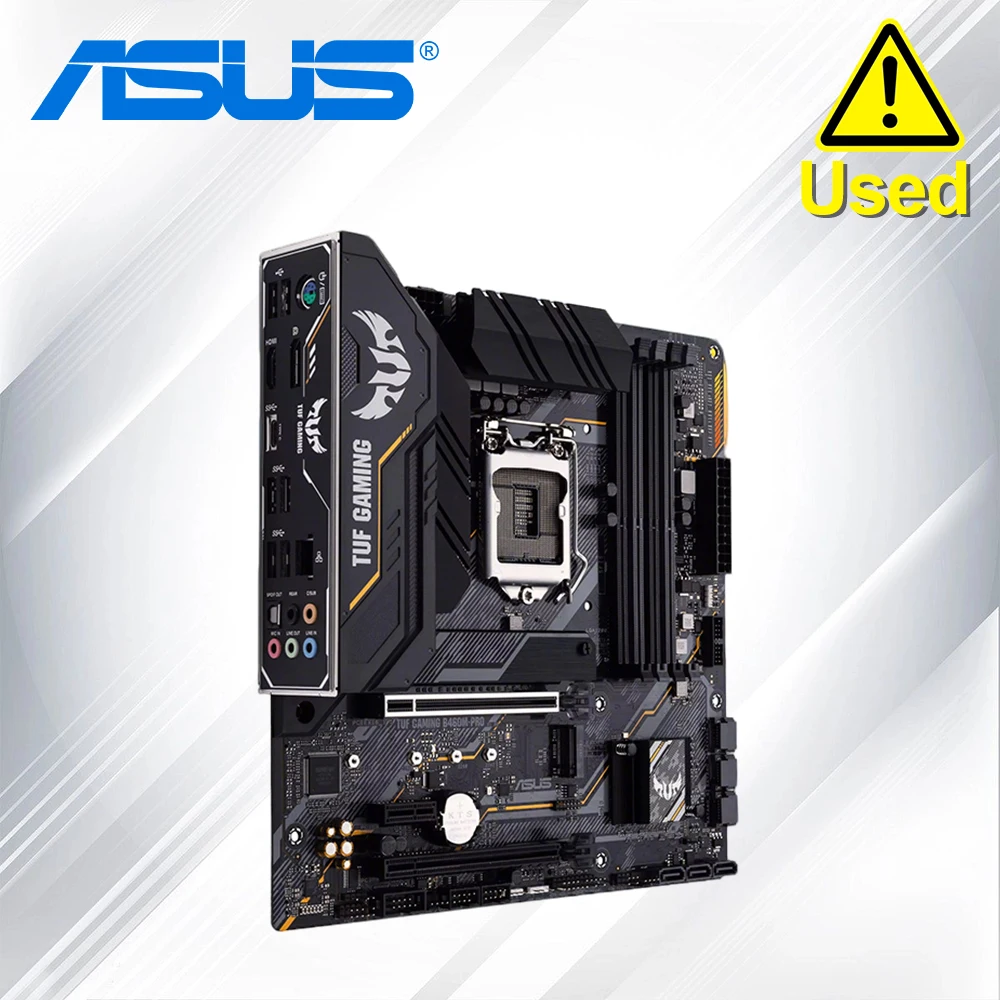 

ASUS TUF Gaming B460M-Pro Intel 10th Gen Micro-ATX Motherboard