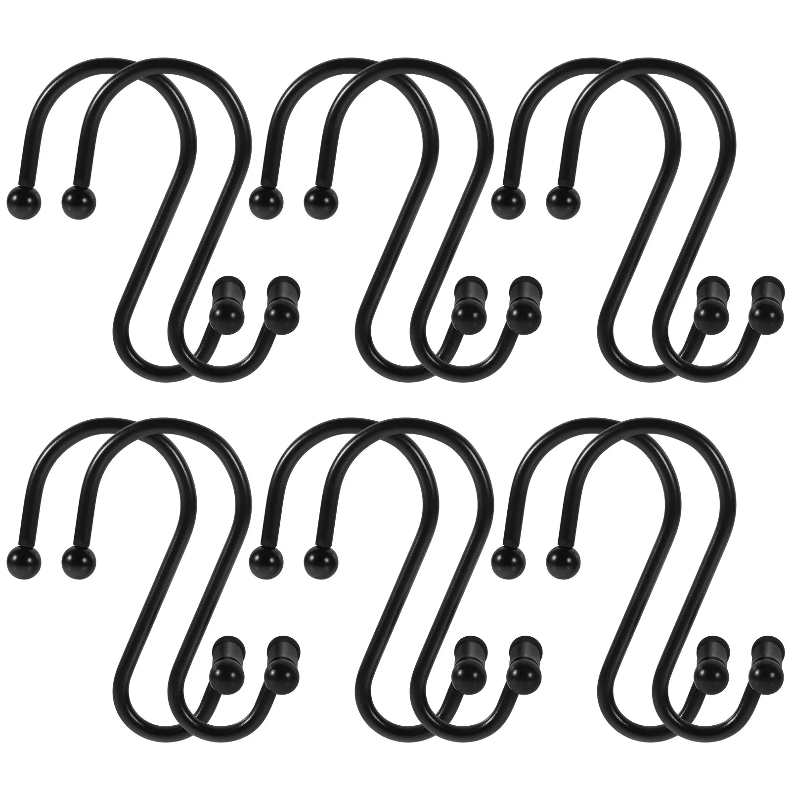 12 шт. крючки для занавесок для душа