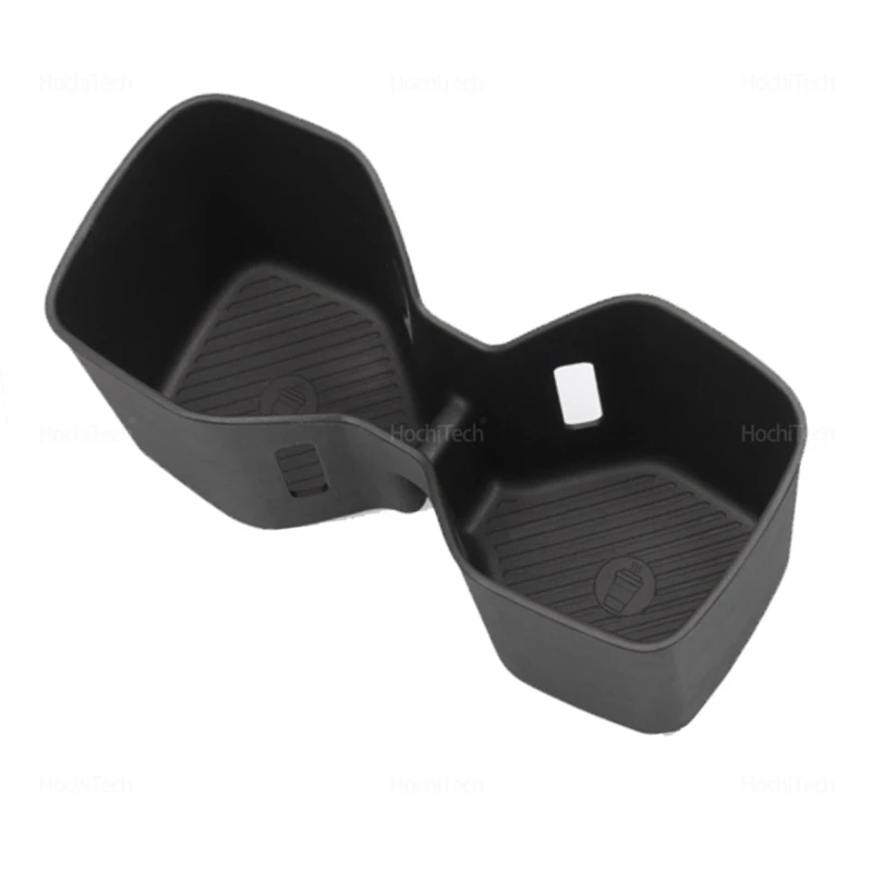 مسند ذراع السيارة الخلفي حامل أكواب الماء الملحقات الداخلية لكيا EV9 MV 2024 2025 التحكم المركزي حامل مشروبات صندوق تخزين