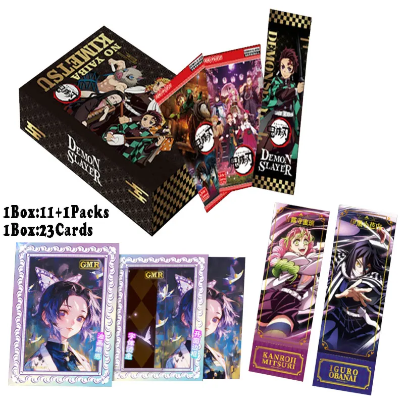 2024 Newest Show Card Demon Slayer Collection Card Shinobu Japanese Anime Trading Mitsuri Tanjiro CCG TCG Hobby Prezent