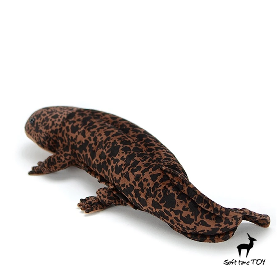 Chinese Giant Salamander High Fidelity Anime Cute Plushie Axolotl Plush Toys Lifelike Animal Simulation Stuffed Doll Kawaii Toy
