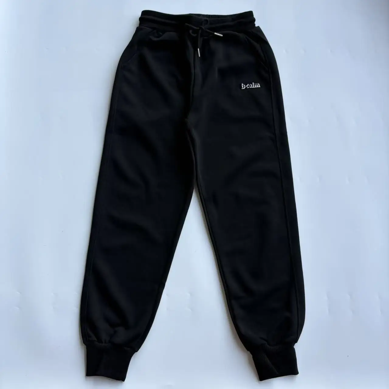 Pantalon décontracté confortable à taille élastique pour femmes, coupe ample et polyvalente, en mélange de coton et de Polyester