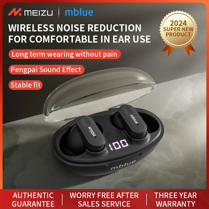 100% Original Meizu Meilan mblue AR01 Bluetooth 5,4 auriculares inalámbricos auriculares estéreo HD TWS auriculares deportivos