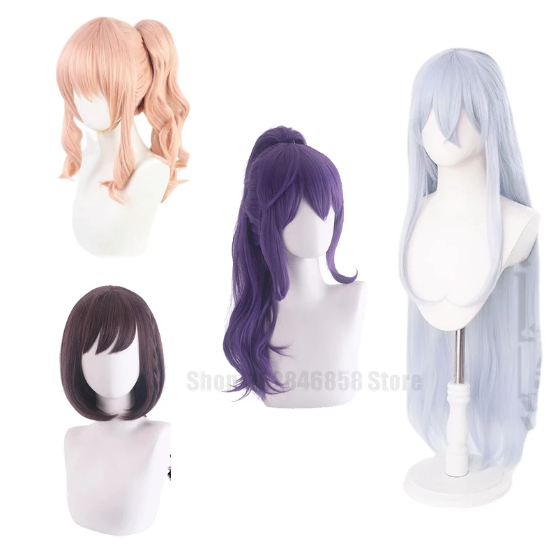 Project Sekai Colorful Stage Cosplay Costumes Wig Asahina Mafuyu Mizuki Yoisaki Kanade Shinonome Ena Anime Girl 25-ji Nightcord