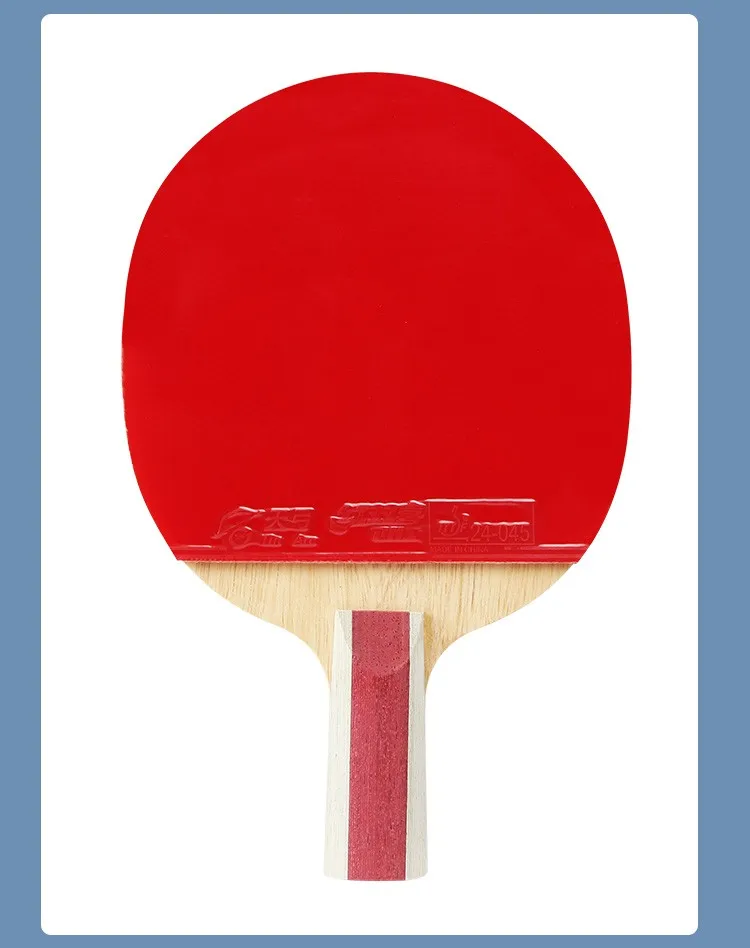 DHS H4002 4/5/6 Sterne Tischtennisschläger H5002 H6002 Ping-Pong-Schläger Professioneller Holzschläger mit Klebegummi – Detail 38