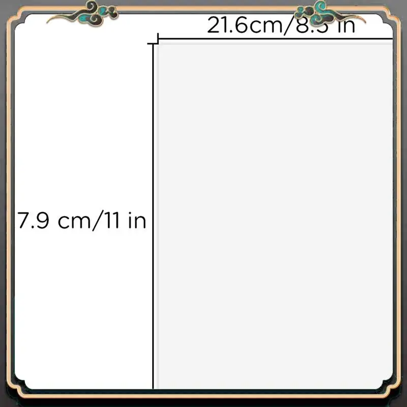 Reliable-50 Sheets Printable Vinyl Sticker Paper Self-Adhesive Waterproof Matte White Printing Paper Sheet, For Inkjet Printer