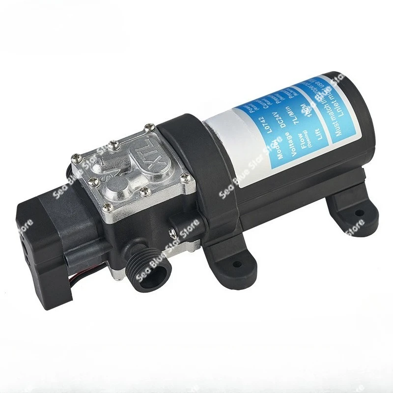 

Электрический мембранный насос Самовсасывающий насос Бытовой всасывающий насос 100 Вт Автоматический бустерный насос для испытания давления