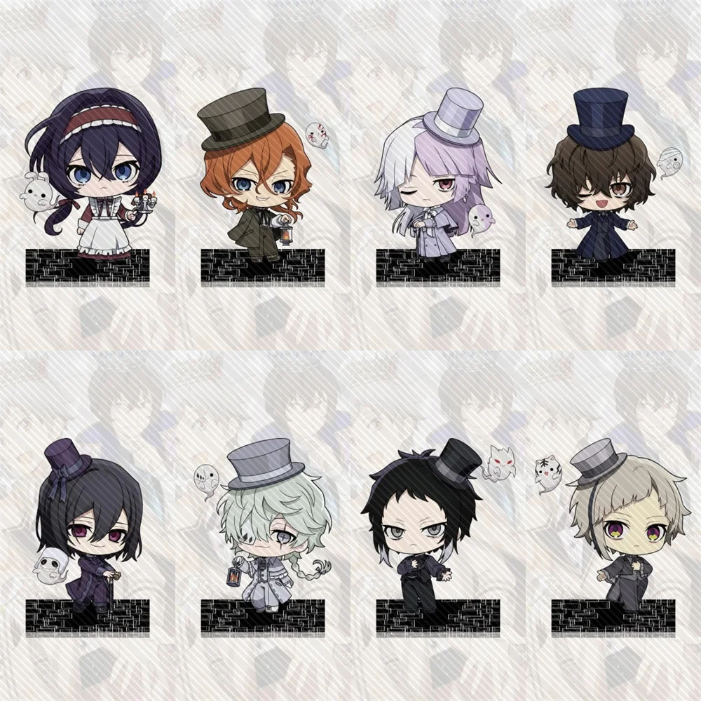 10CM HOT Anime Bungo Streunende Hunde Acryl Stand Modell Cosplay Charaktere Ornament Zubehör Waren Sammlung Geschenke