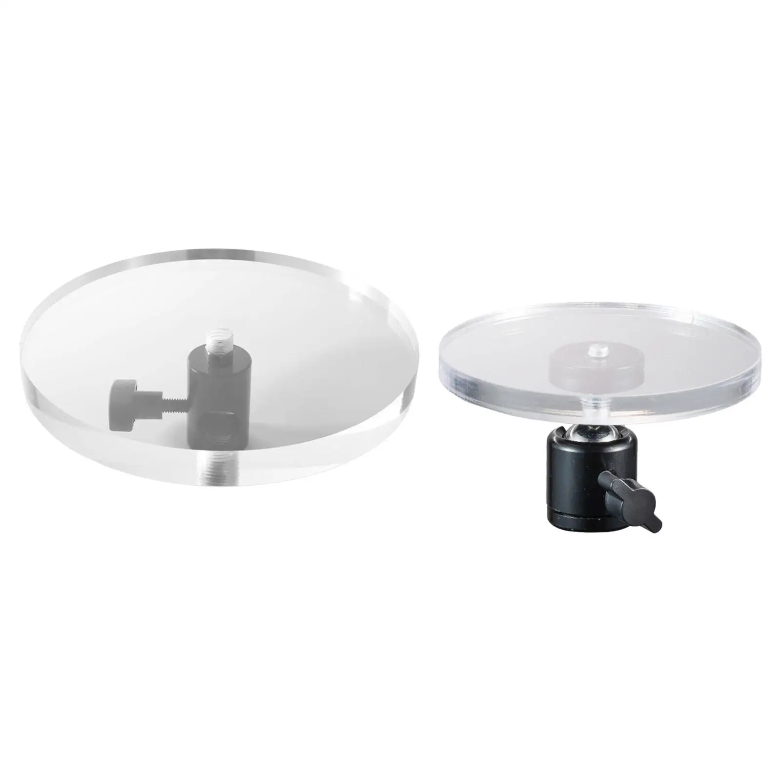 Round Acrylic Riser Display Stand Thread Adapter for Party Anklets Bracelets