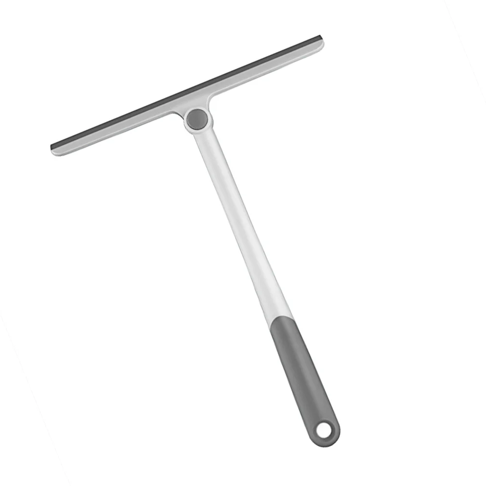 

Window Scraper Hole Design Squeegee Cleaning Tool Water Removal Glass Accessory Tile Cleaner Household Wiper Pp with Hook