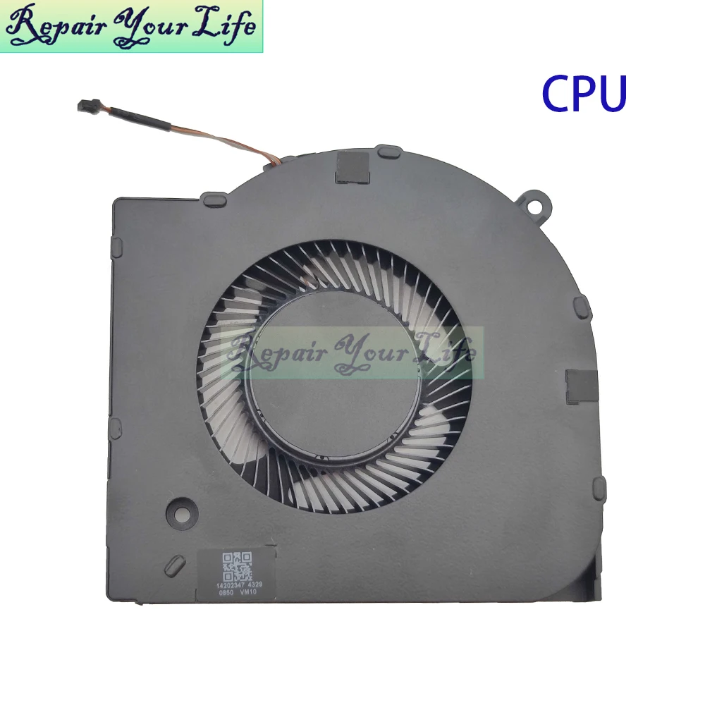 CPU GPU Cooling Fan For Razer Blade 14 RZ09-0482 RZ09-0508 2023 2024 Notebook Cooler Radiator Fans FQFJ FQFK DFS5K12B05F75A DC5V