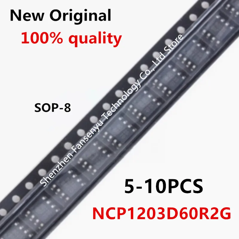 

(5-10piece)100% New NCP1203D60R2G NCP1203D6 NCP1203 203D6 sop8 Chipset