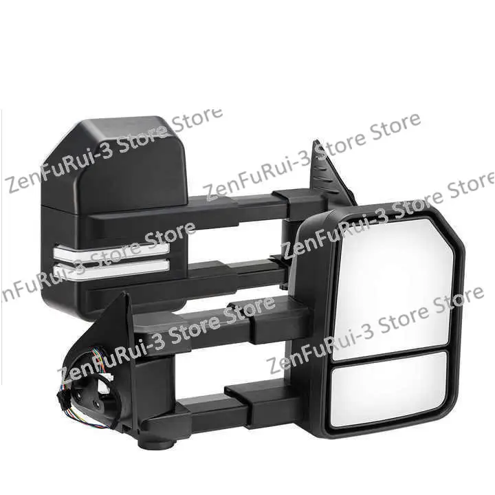 Suitable for Toyota Hilux 2015-current foldable modified large field of view electric rearview mirror