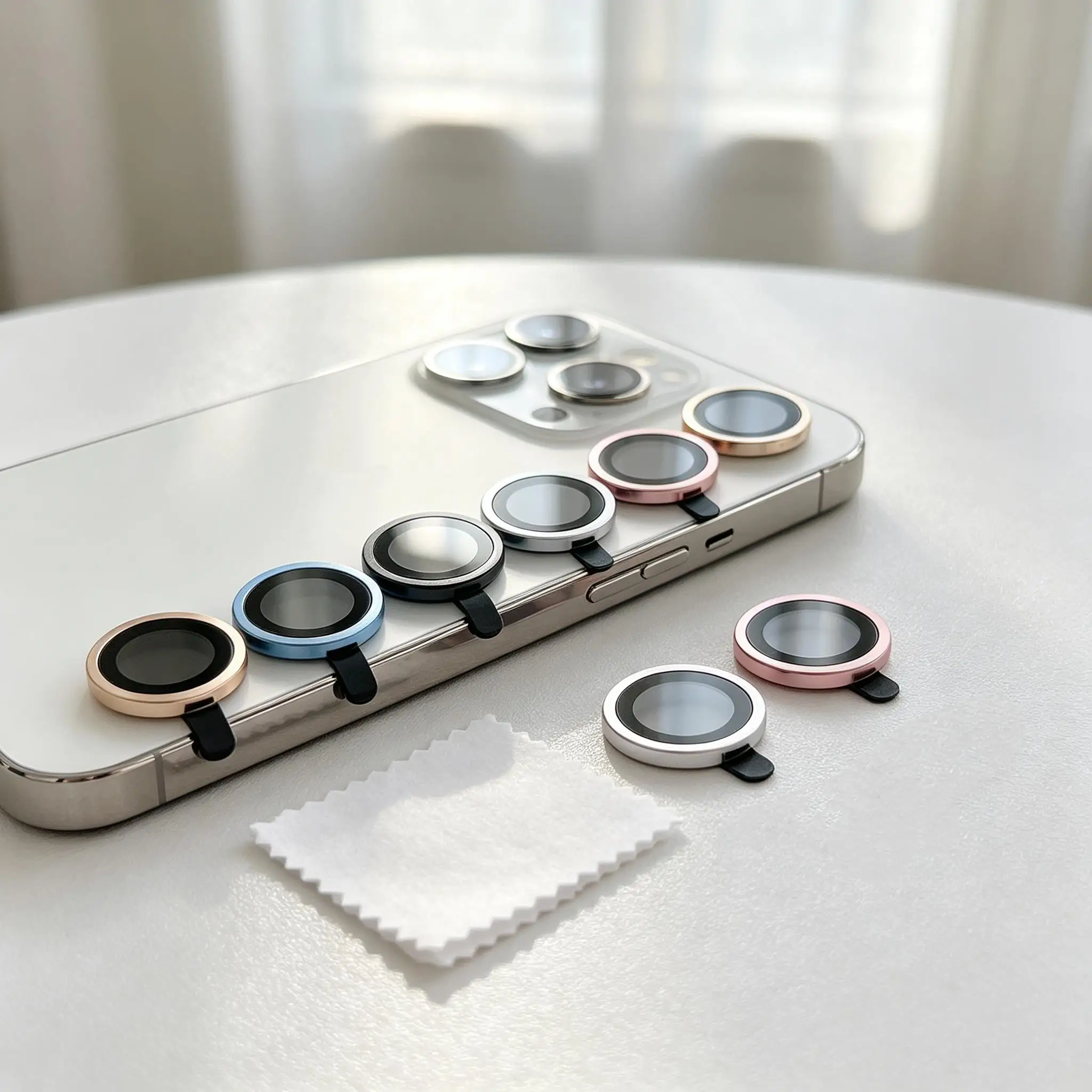 Camera Lens Protector For Apple iPhone Fold(Ultra) 18 17 Air 16 15 14 13 Pro Max Plus Mini Lens Cover Glass Anti‑Scratch Films
