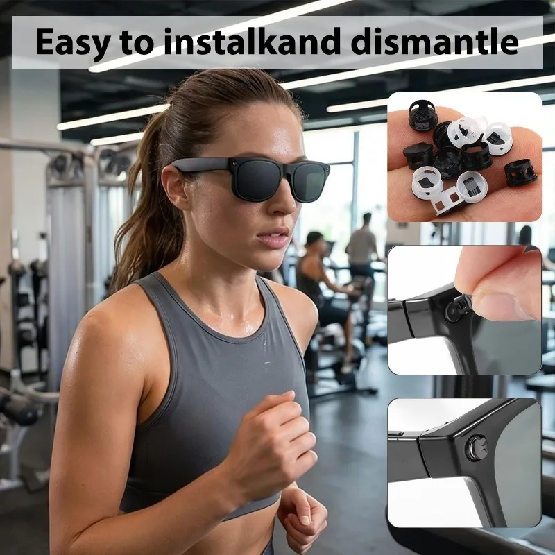 2026 LED Light Dimming Blocker for Meta Glasses's Camera Lens Protect Cover for Ray-Ban Meta/Oakley Meta HSTN Smart Glasses