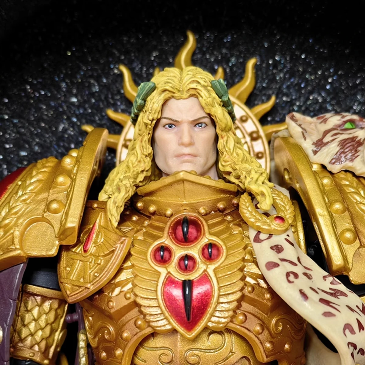 JOYTOY Warhammer 30K Blood Angels Sanguinius Figurka Akcji z Ruchomymi Stawami Primarch IX Legii Model Zabawka