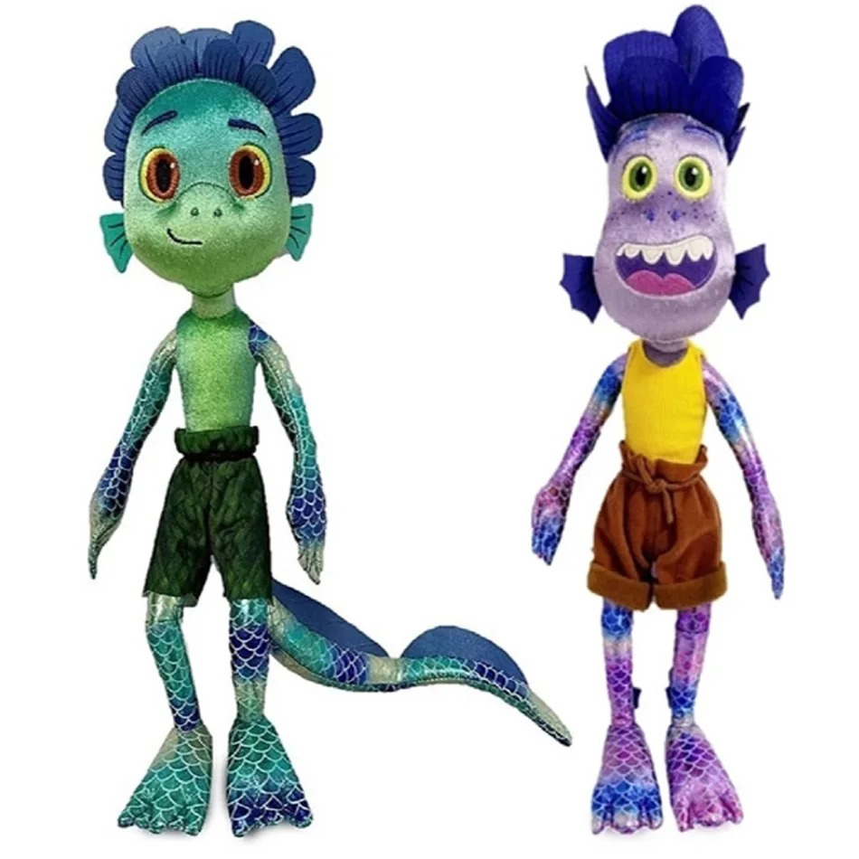 Disney Pixar Movie Luca Alberto Sea Monster Plush Toy 17-43cm Cartoon Cat Purple Girl Stuffed Toys Christmas Gifts for Children