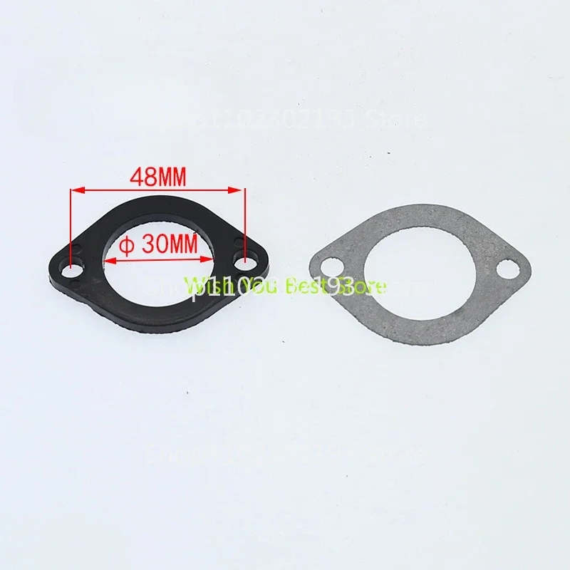 CG150/200/250 pedal GY6 assist bending beam 70 90 110 125 carburetor insulation block/rubber mat