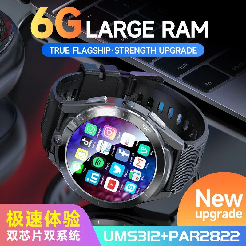 Newest Z40 Smartwatch 1.6 Inch Touch Screen Z40 Smart Watches with Large Memory TWS Wifi Gps Cameras