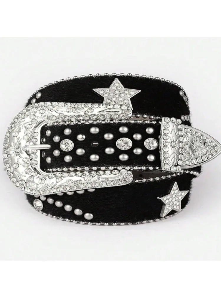 

Studded Belt Punk Belt Y2K Goth Rivet Belts For Women Unisex Christmas Gift