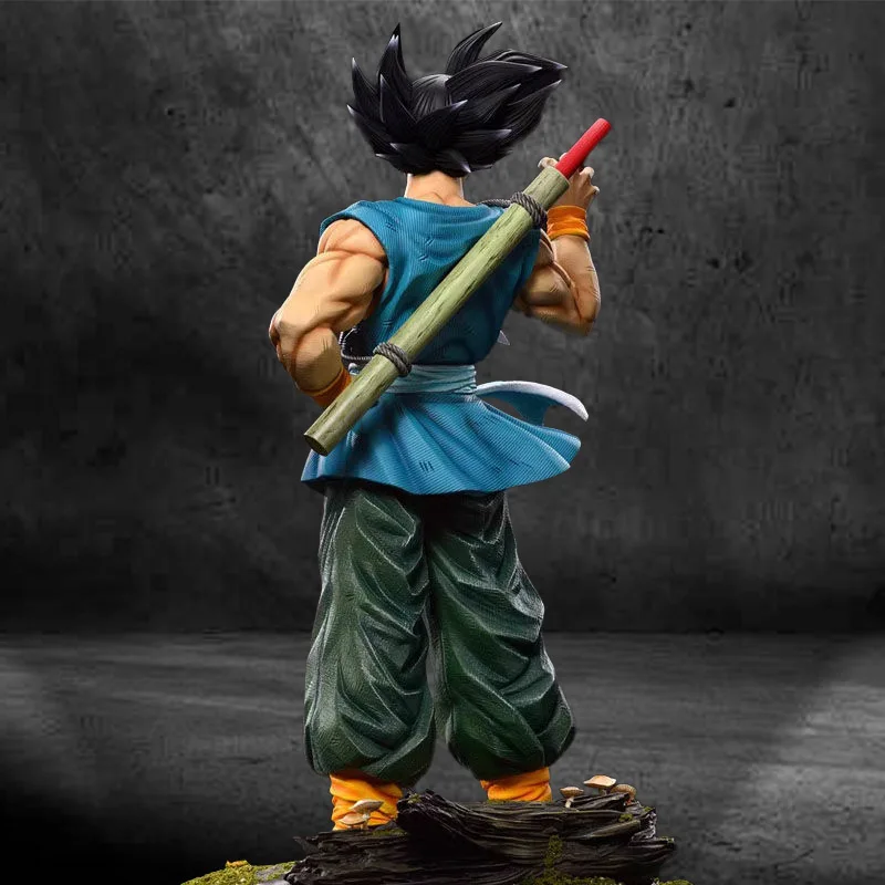 41cm Anime Figure Dragon Ball Son Goku Statue Figure With 4star Crystal Balls Action Figures Goku Pvc Collection Model Toys