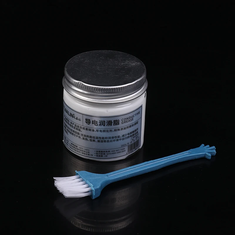 1PC Household Appliances Electric Contact Grease 100g Conductive Paste Electricity Compound Grease For Low Resistance Value