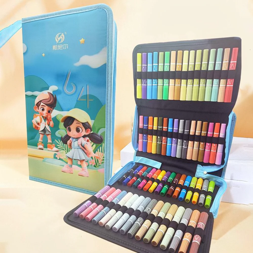 Based Art Markers For For SNIER Dual Tip Permanent Pens Professional Graphic Drawing Supplies For Artist Sketching Coloring Work