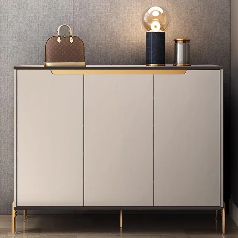 Armário de sapato vertical moderno chinelos organizador móvel hall entrada armazenamento sapato prateleira exibição gabinete sapateiros móveis