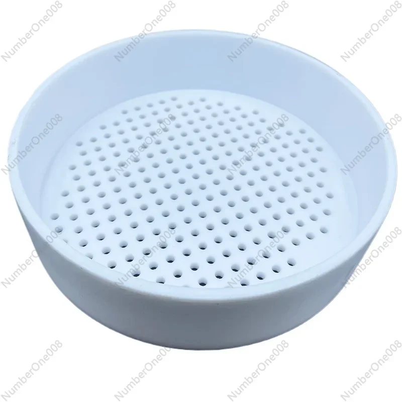 PTFE Perforated Container PTFE Sieve Special Teflon Screen for Solid Test Standard Soil Sieve