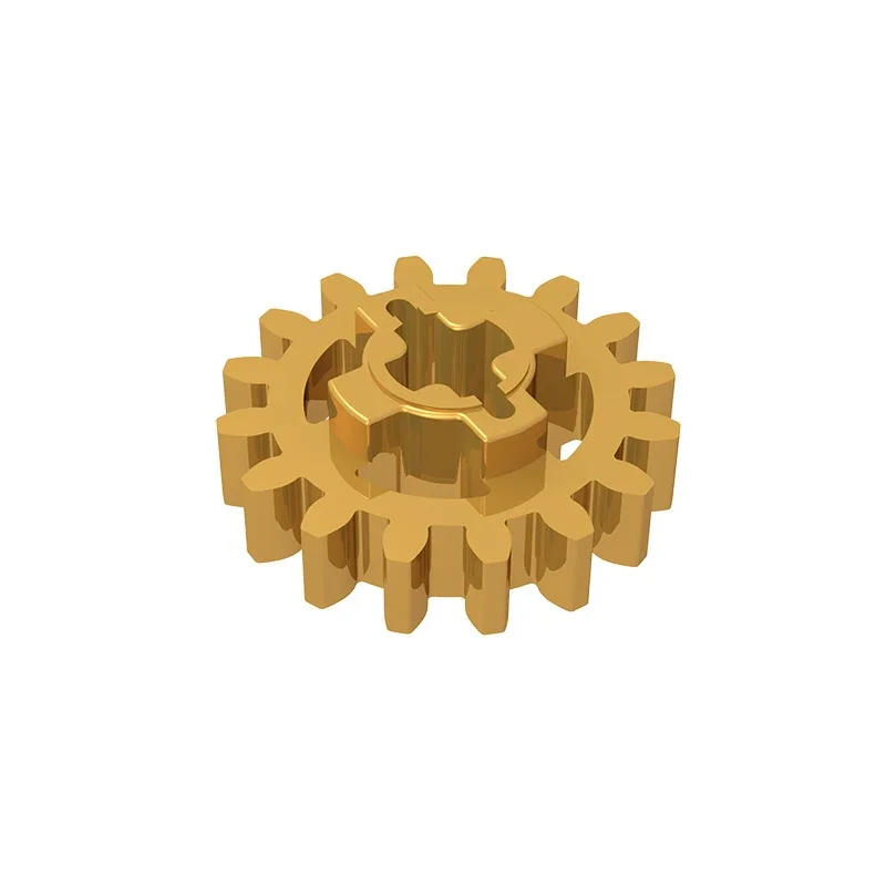 Gobricks GDS-1097 Technik, Zahnrad 16 Zähne kompatibel (zweite Version – verstärkt) 94925 DIY-Teile für Kinder