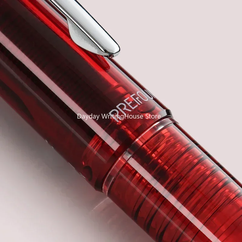 Imagem -04 - Platinum-caneta-tinteiro Suave Prefoute Ppf800 Resina 05 mm Nib Ink Student Writing Prática de Caligrafia Business Gift Pen