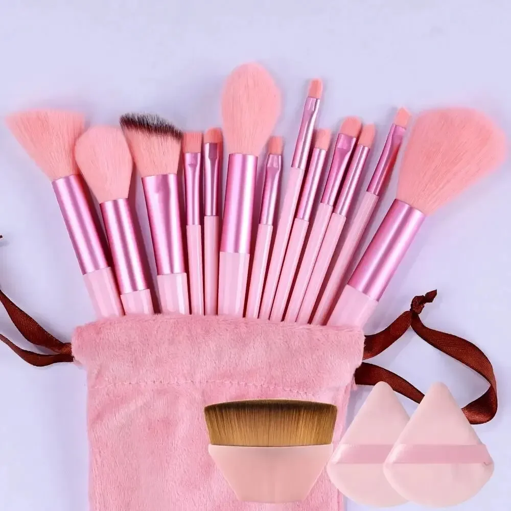 Make-upborstelset Zachte pluizige professionele cosmetische foundation Poeder Oogschaduw Kabuki Blending Make-upborstel Beauty Tool Make-up