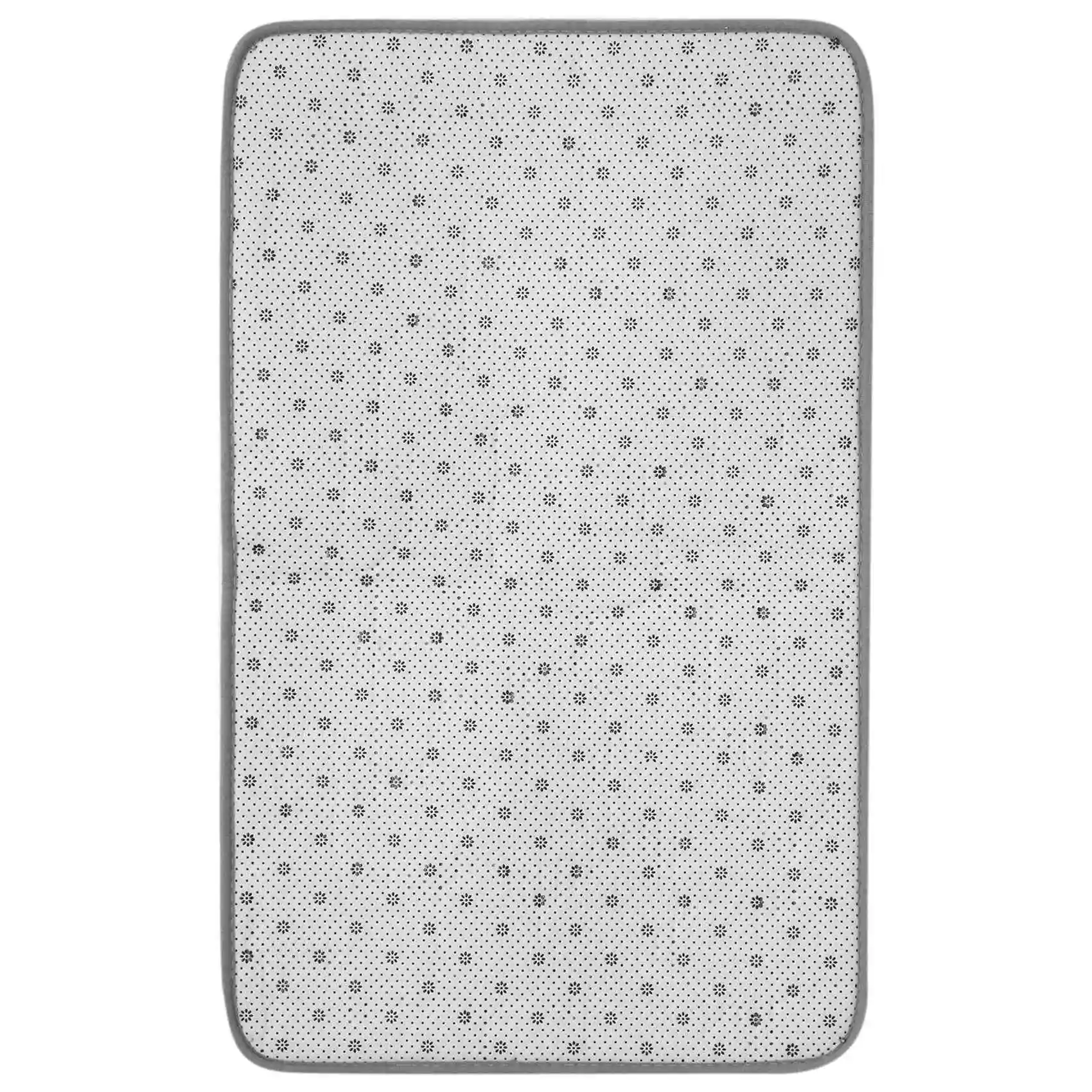 AT84-2Pcs Bath Mat,Bathroom Mat And U-Shaped Contour Toilet Rug Set,Memory Foam Absorbent Machine Washable Floor Bathmat