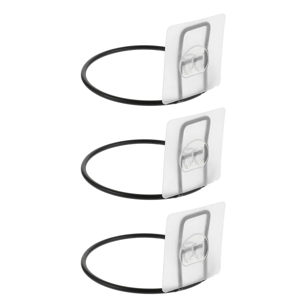 

1Set Pet Bowl Rack Heavy Duty Iron and Plastic Feeder Holder for Cat Dog Wall Mounted Food Water Basin Hanger Black